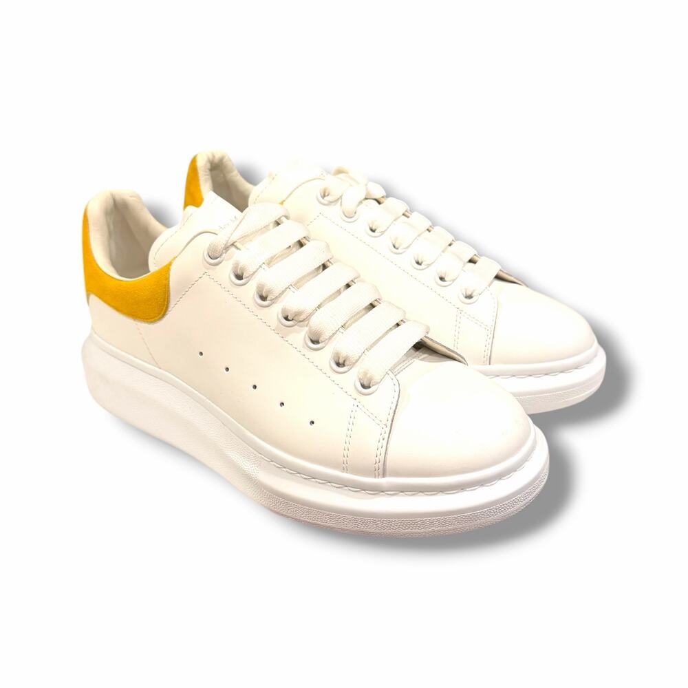 NEW Alexander McQueen Oversized Sneaker ‘White/Yellow’ | Size 41(8US)